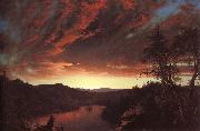 Frederic Edwin Church Dark USA oil painting artist